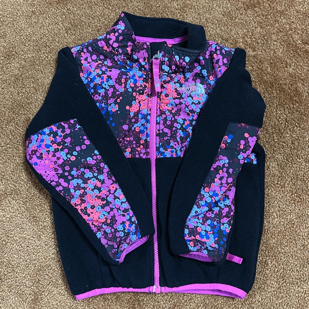 North Face 4T fleece coat